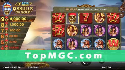 9 Skulls of Gold slot