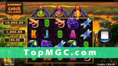 Action Boost Amber Island slot