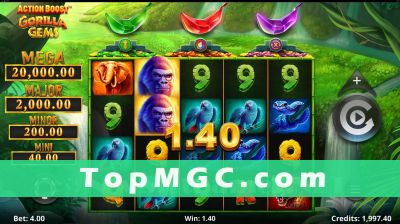 Action Boost Gorilla Gems slot