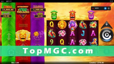 Action Boost Tiki Treasures slot