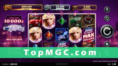 Agent Jane Blonde: Max Volume slot