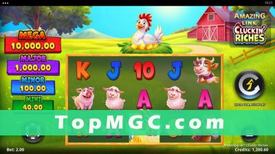 Amazing Link Cluckin Riches slot
