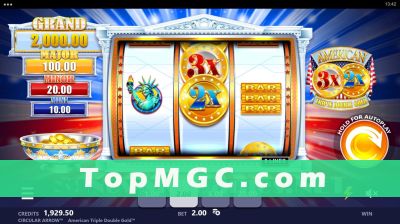American Triple Double Gold slot