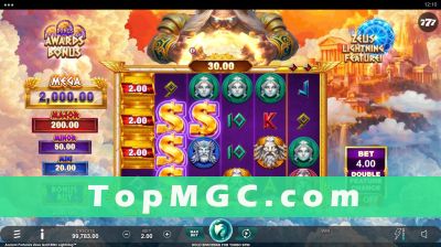 Ancient Fortunes Zeus Gold Blitz Lightning slot