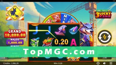 Area BuildR 3 Lucky Pigs slot