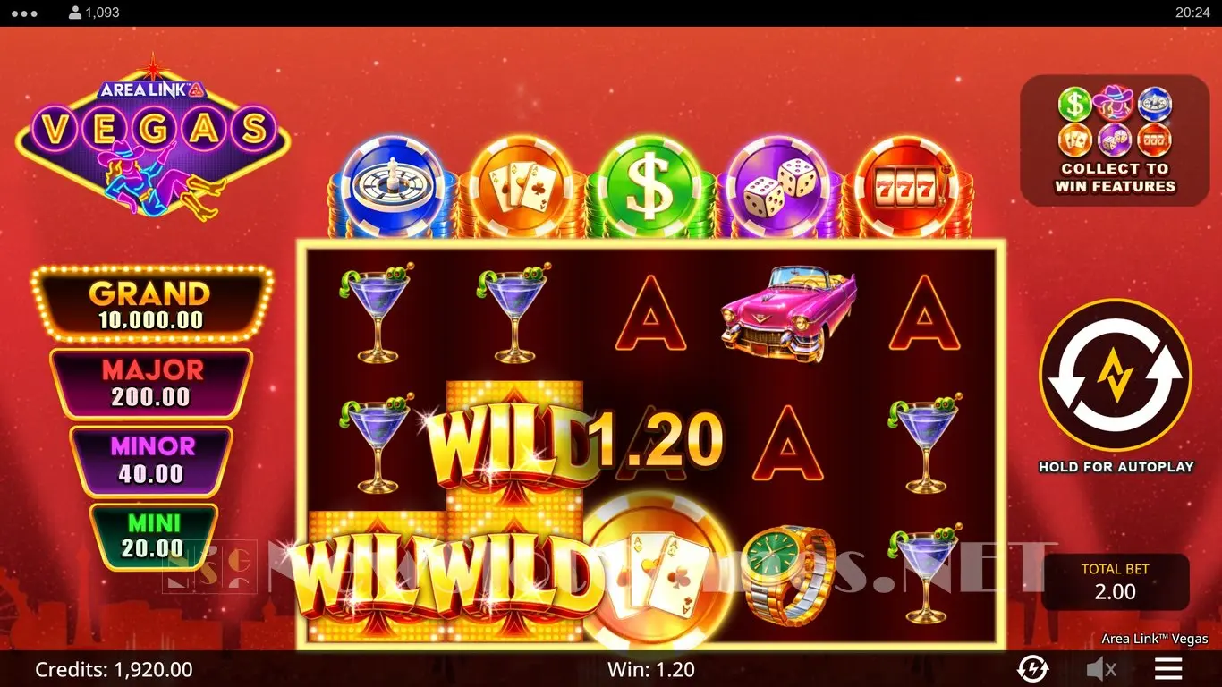 Area Link Vegas slot