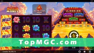 Area Surge Molten Money slot