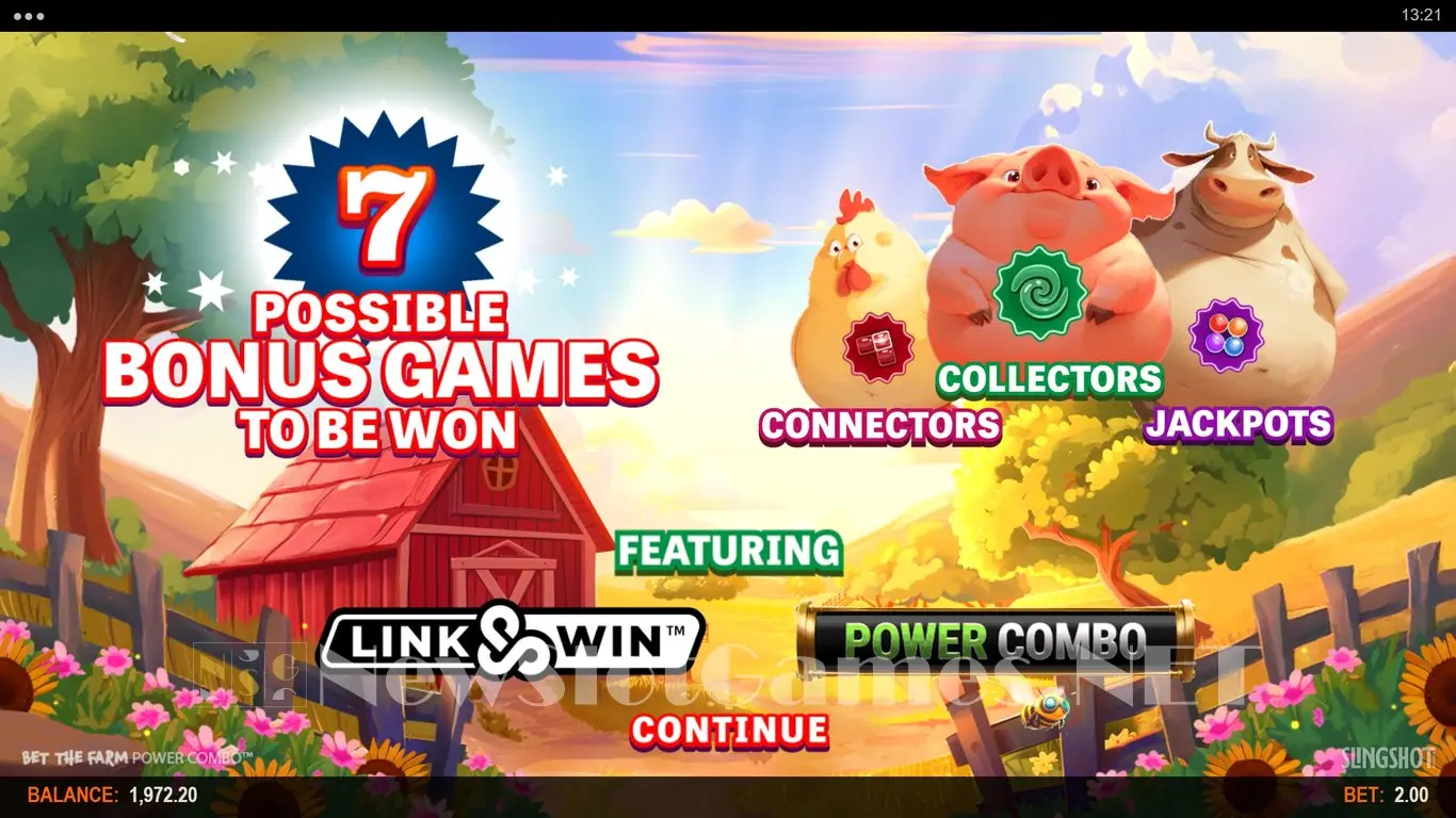 Bet the Farm Power Combo slot
