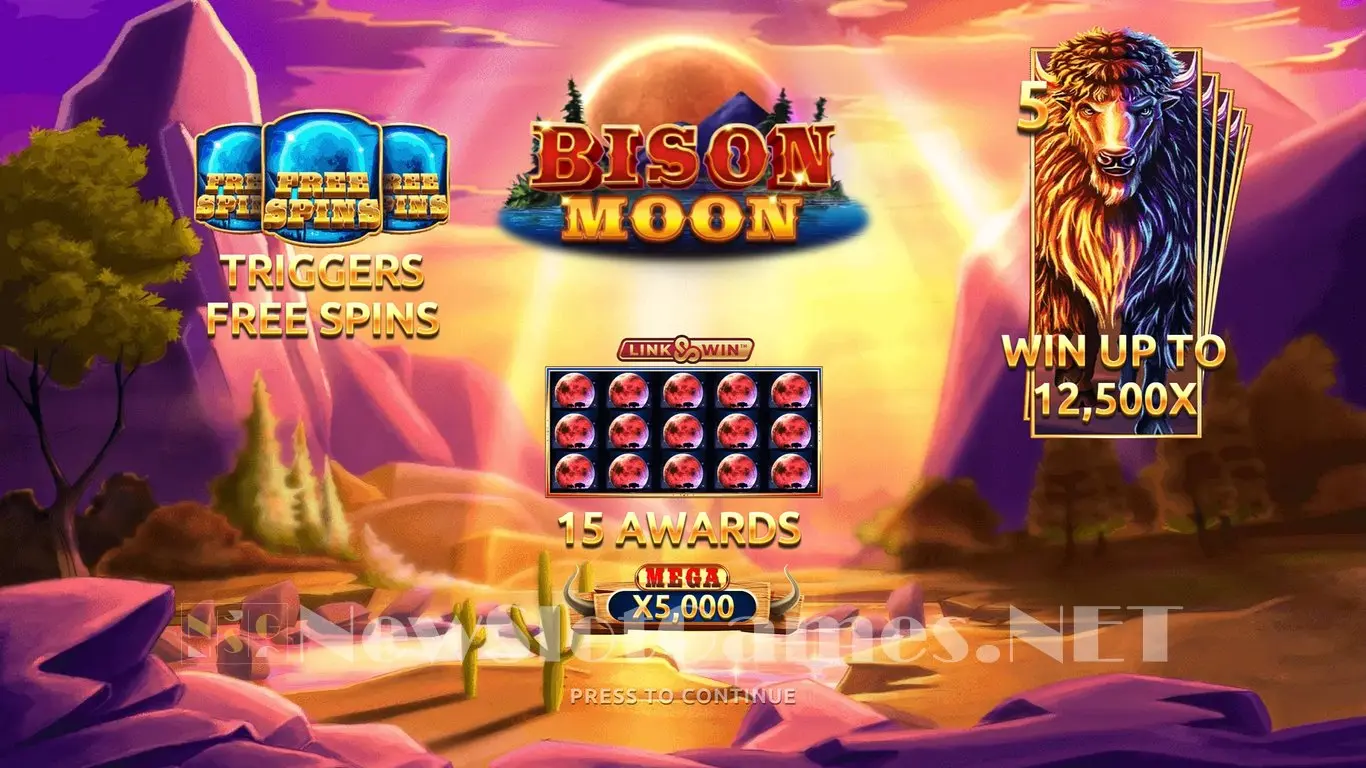 Bison Moon Ultra Link and Win slot