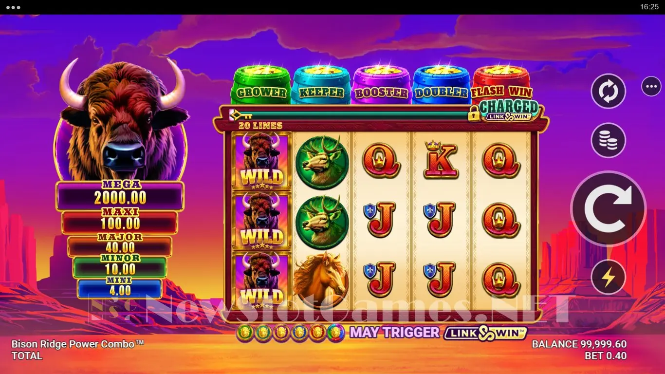Bison Ridge Power Combo slot