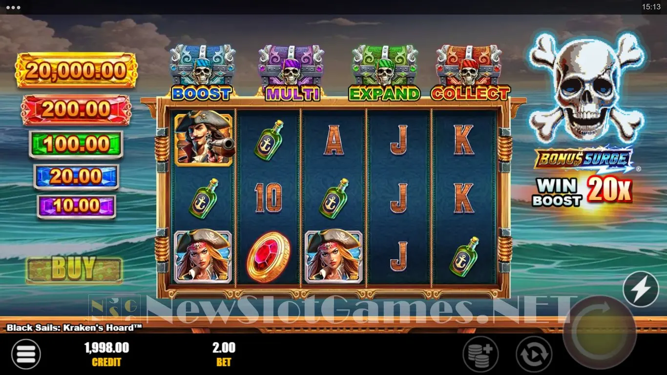 Black Sails Krakens Hoard slot