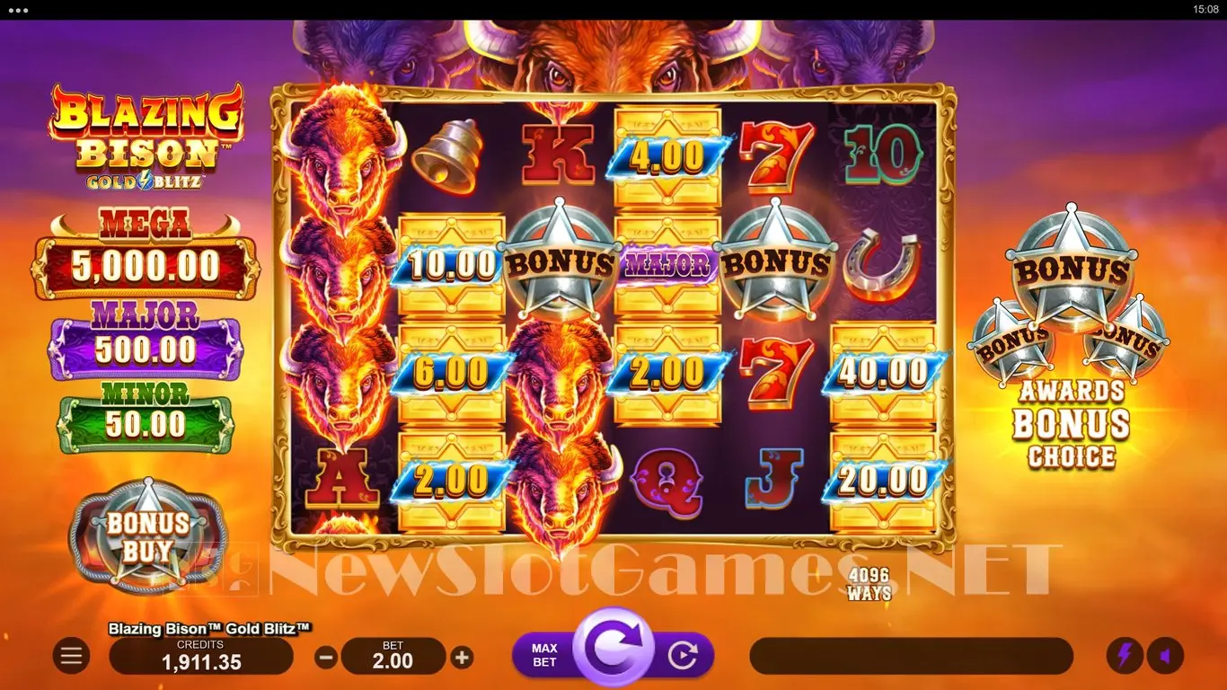 Blazing Bison Gold Blitz slot