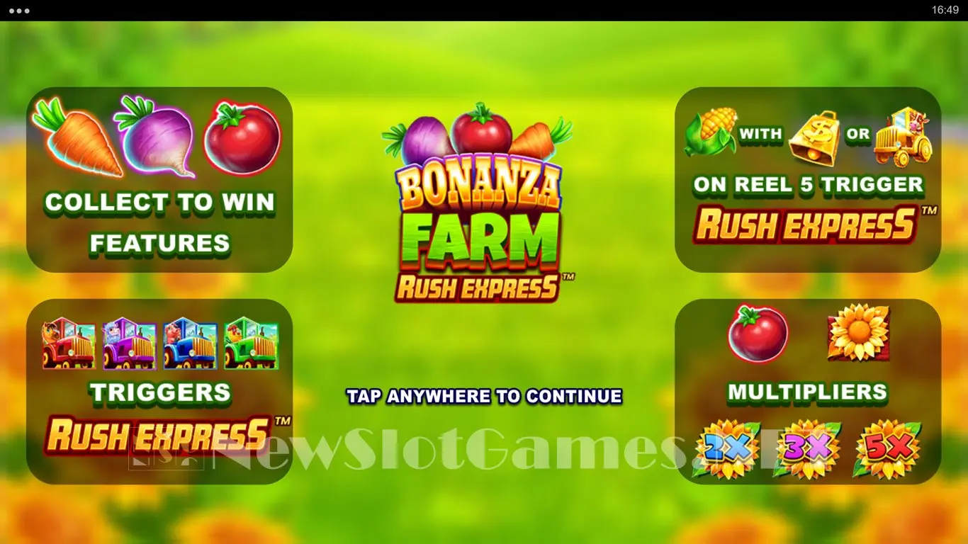 Bonanza Farm Rush Express slot