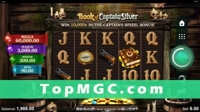 Book of Captain Silver slot