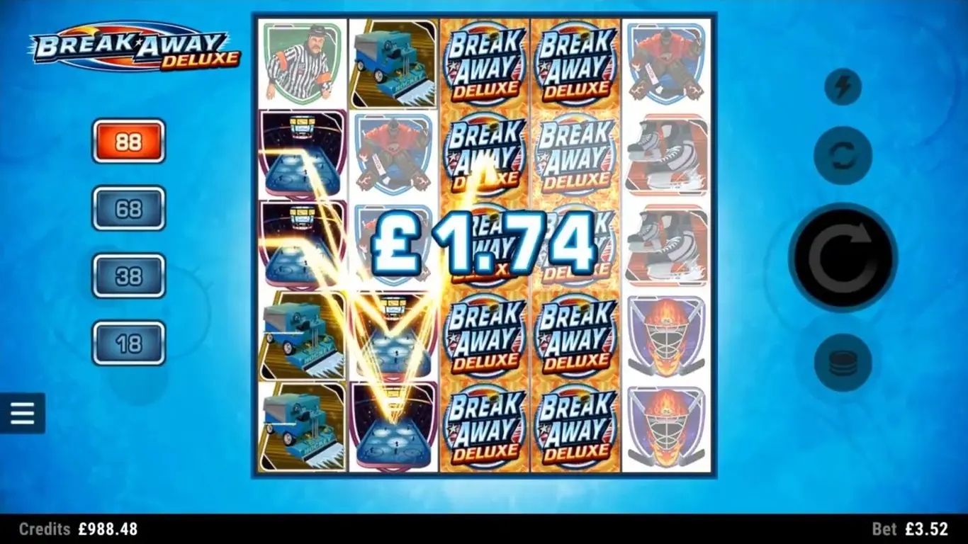 Break Away Deluxe slot