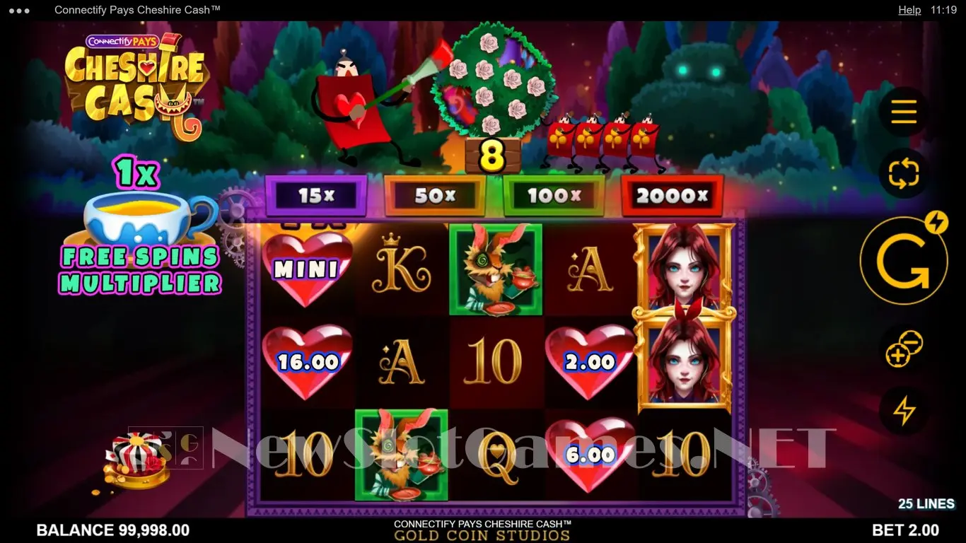 Cheshire Cash Connectify Pays slot