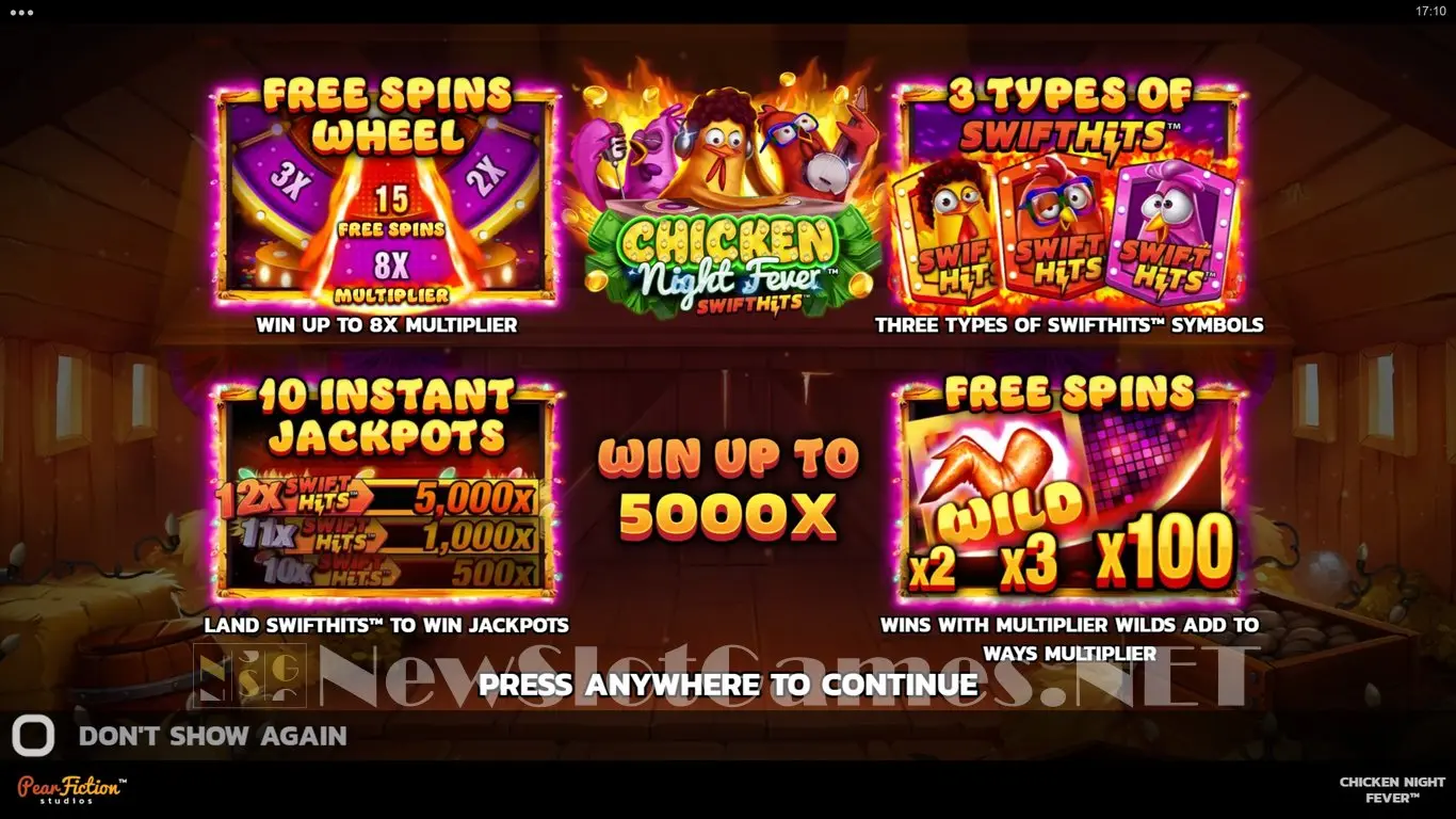 Chicken Night Fever slot