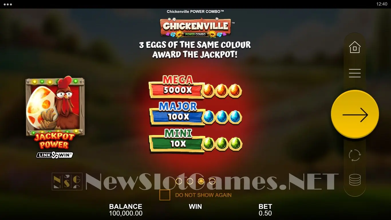 Chickenville Power Combo slot