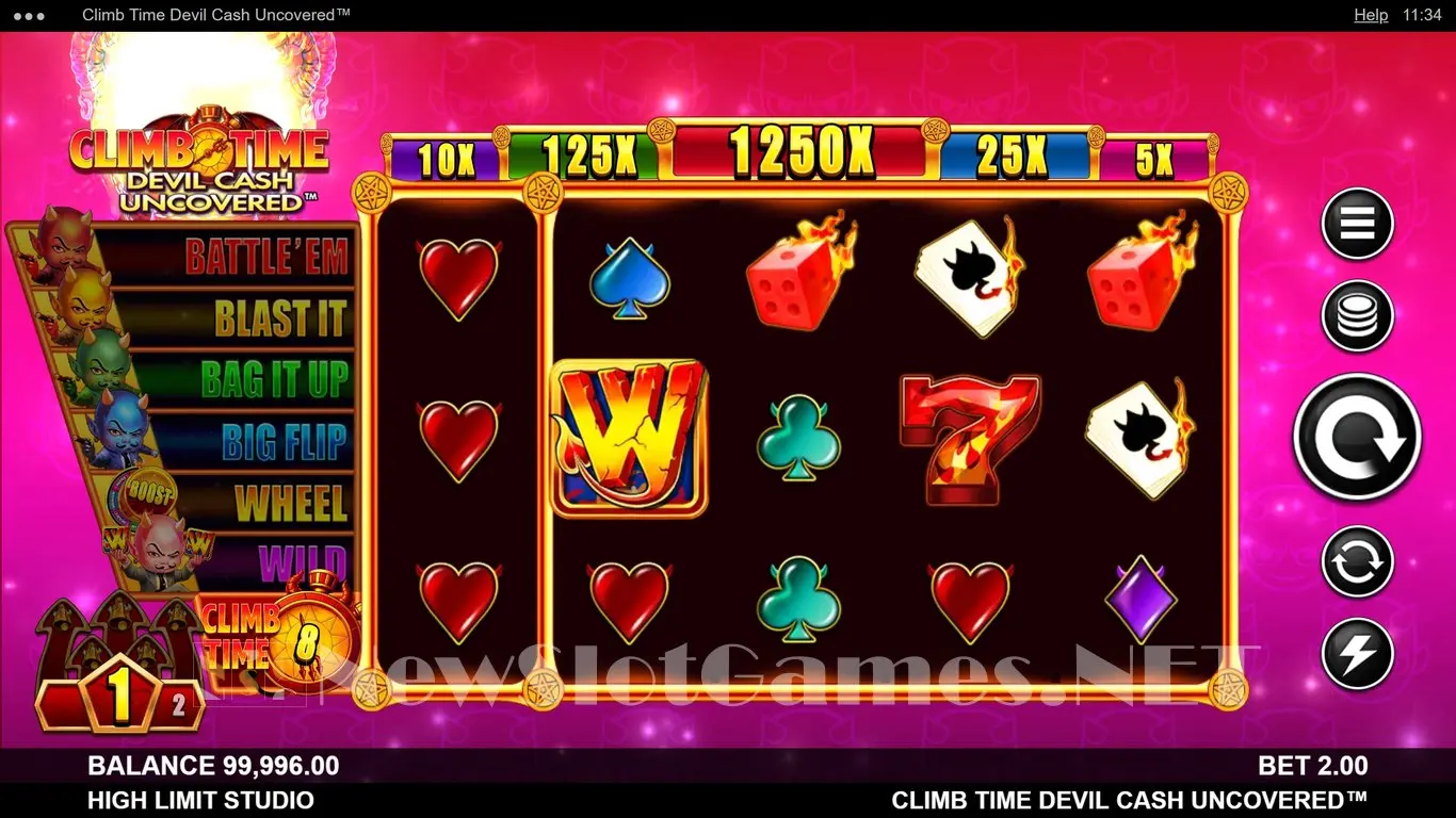 Climb Time Devil Cash Uncovered slot