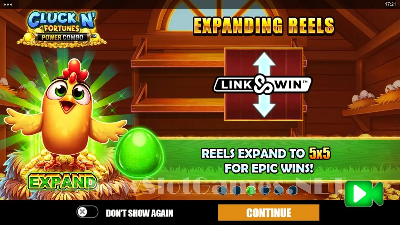 Cluck N Fortunes Power Combo slot