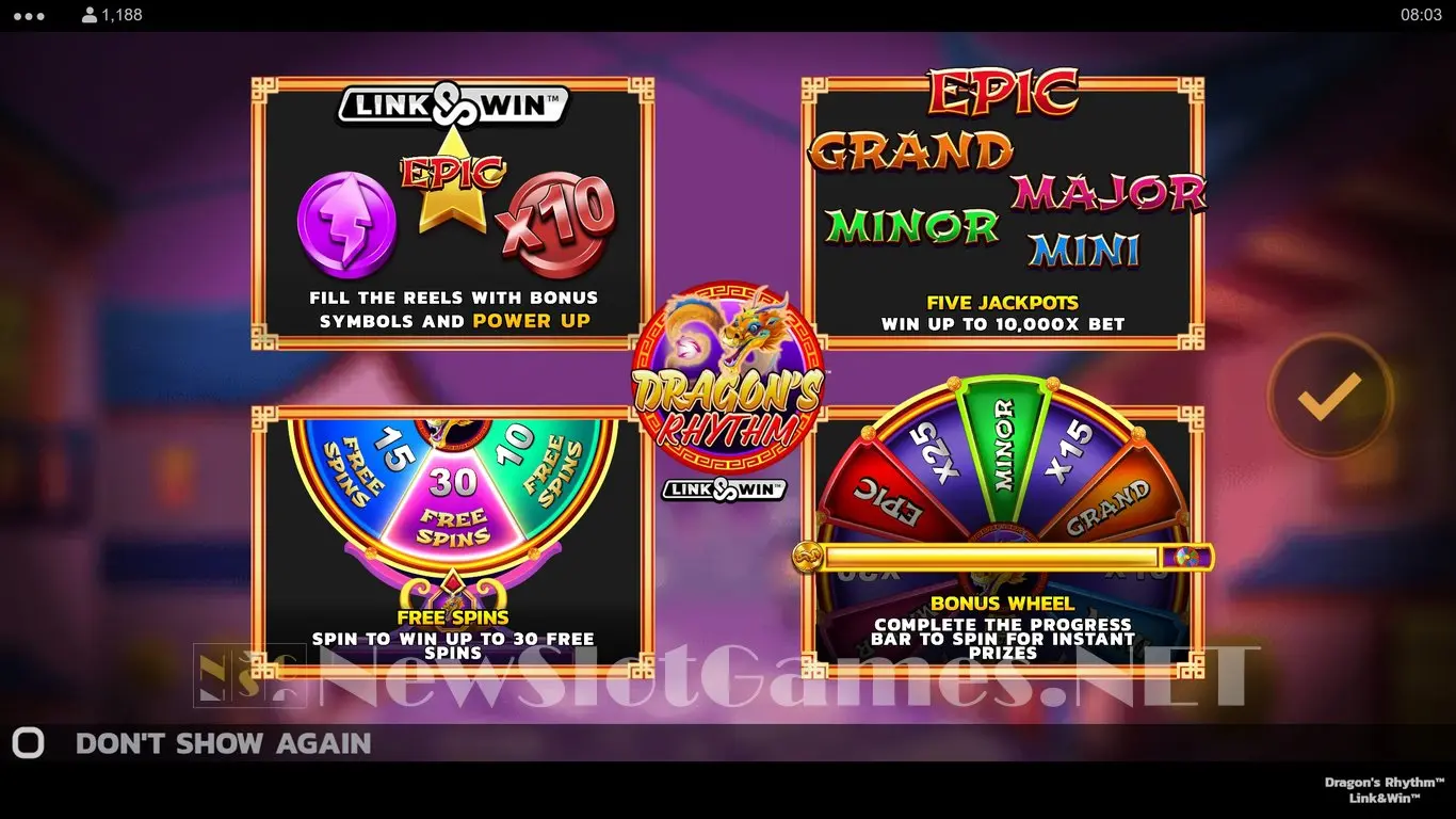 Dragons Rhythm Link & Win slot