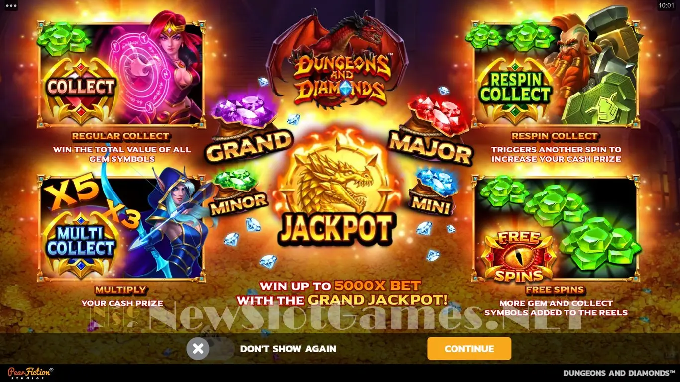 Dungeons and Diamonds slot