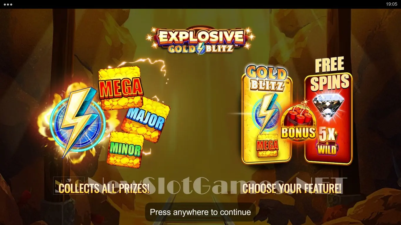 Explosive Gold Blitz slot