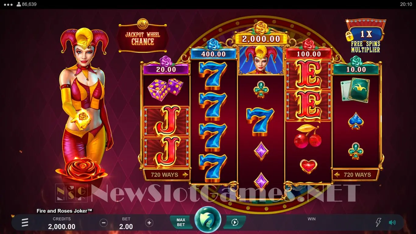 Fire and Roses Joker slot