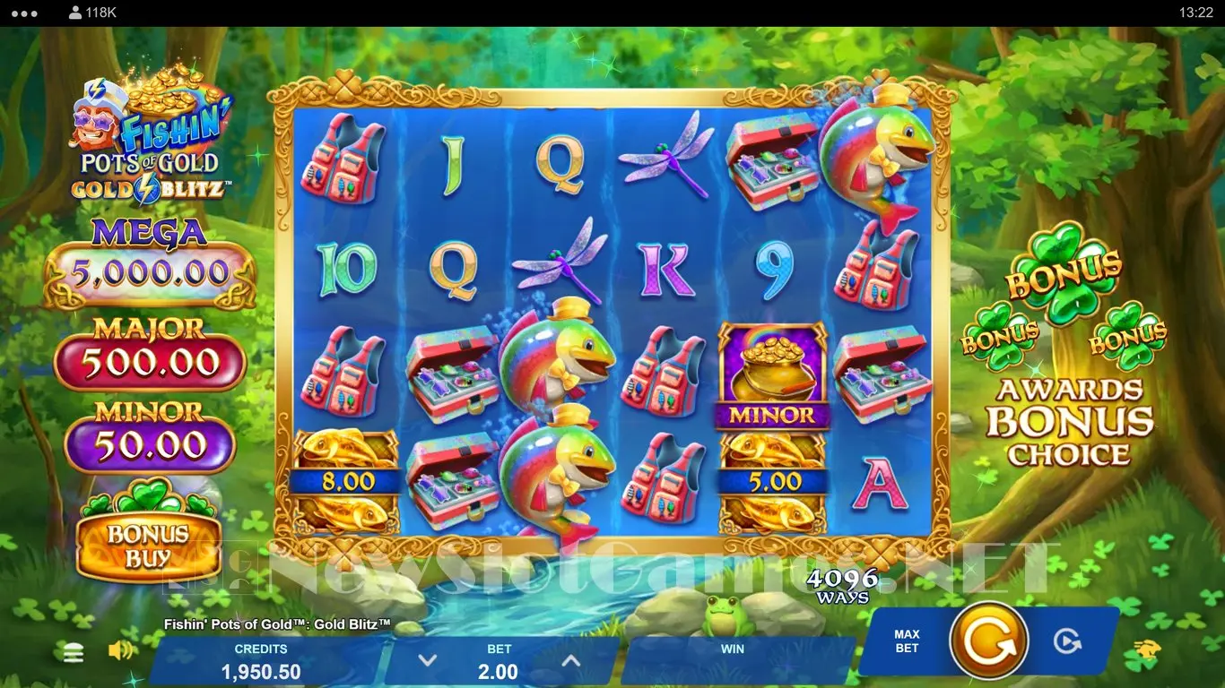 Fishin Pots of Gold Gold Blitz slot