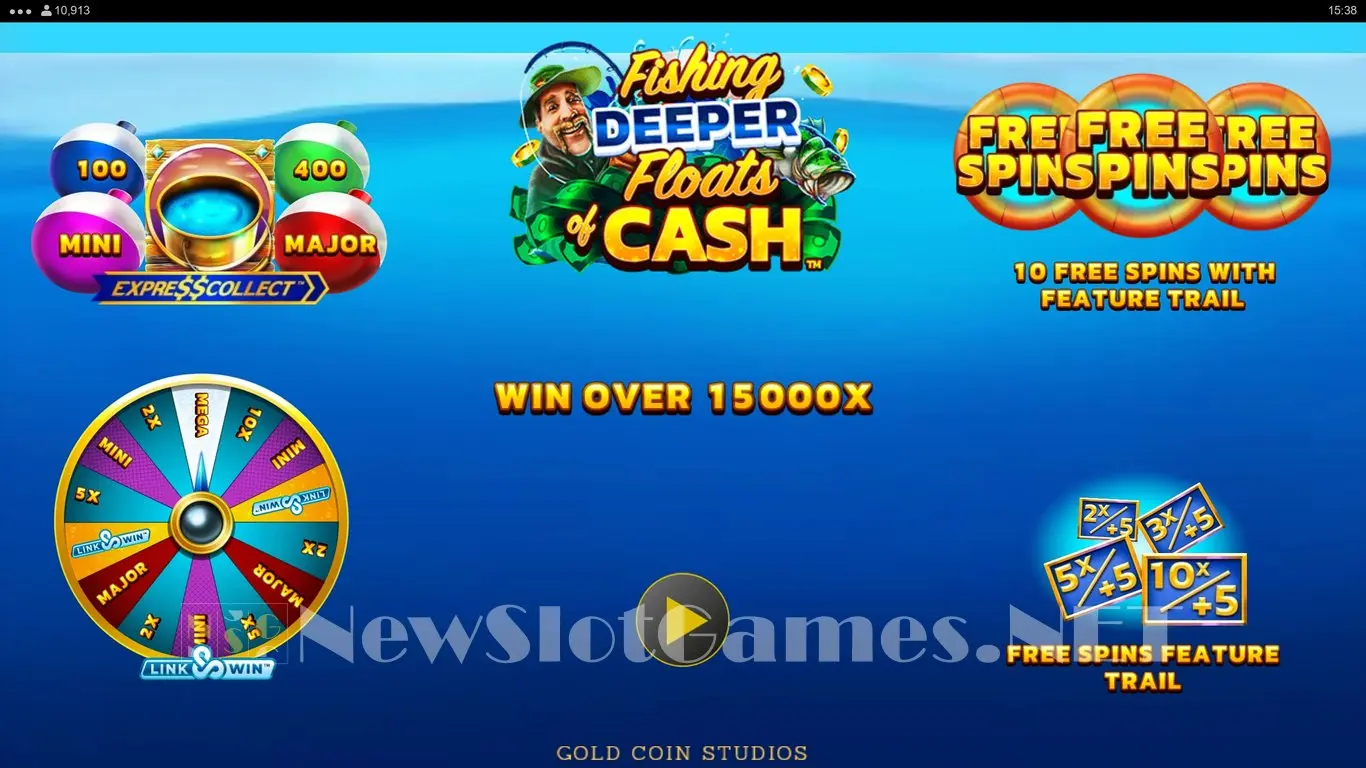 Fishing Deeper Floats of Cash slot