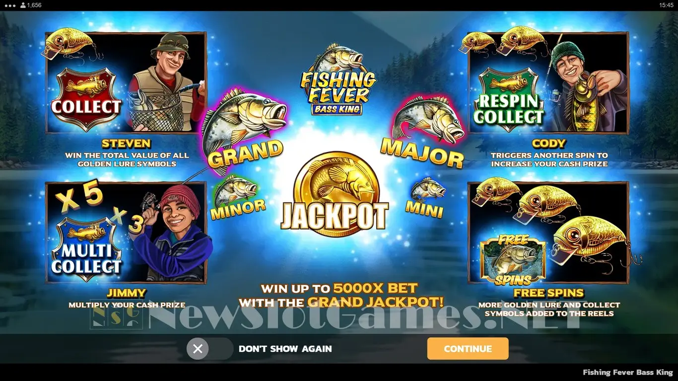 Fishing Fever Bass King slot
