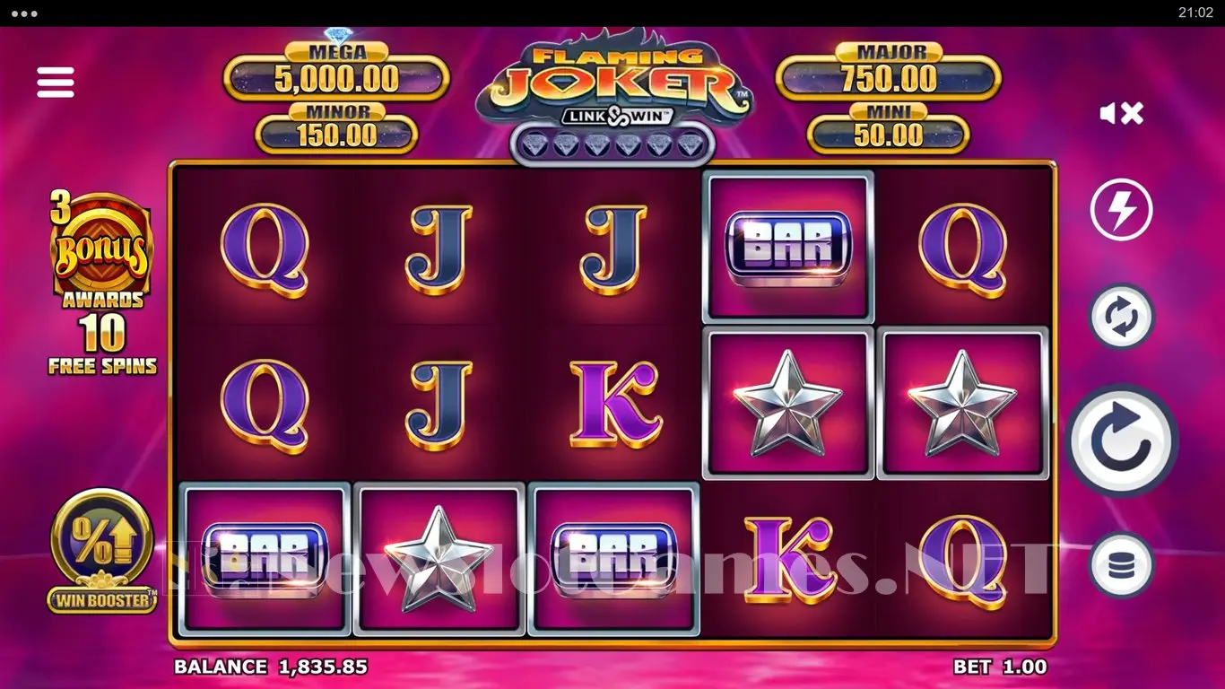 Flaming Joker Link & Win slot
