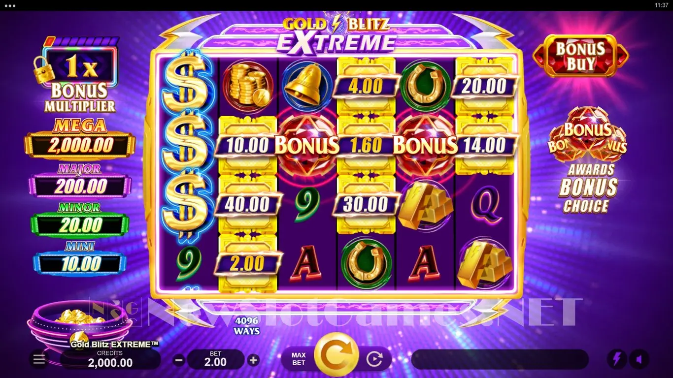 Gold Blitz Extreme slot