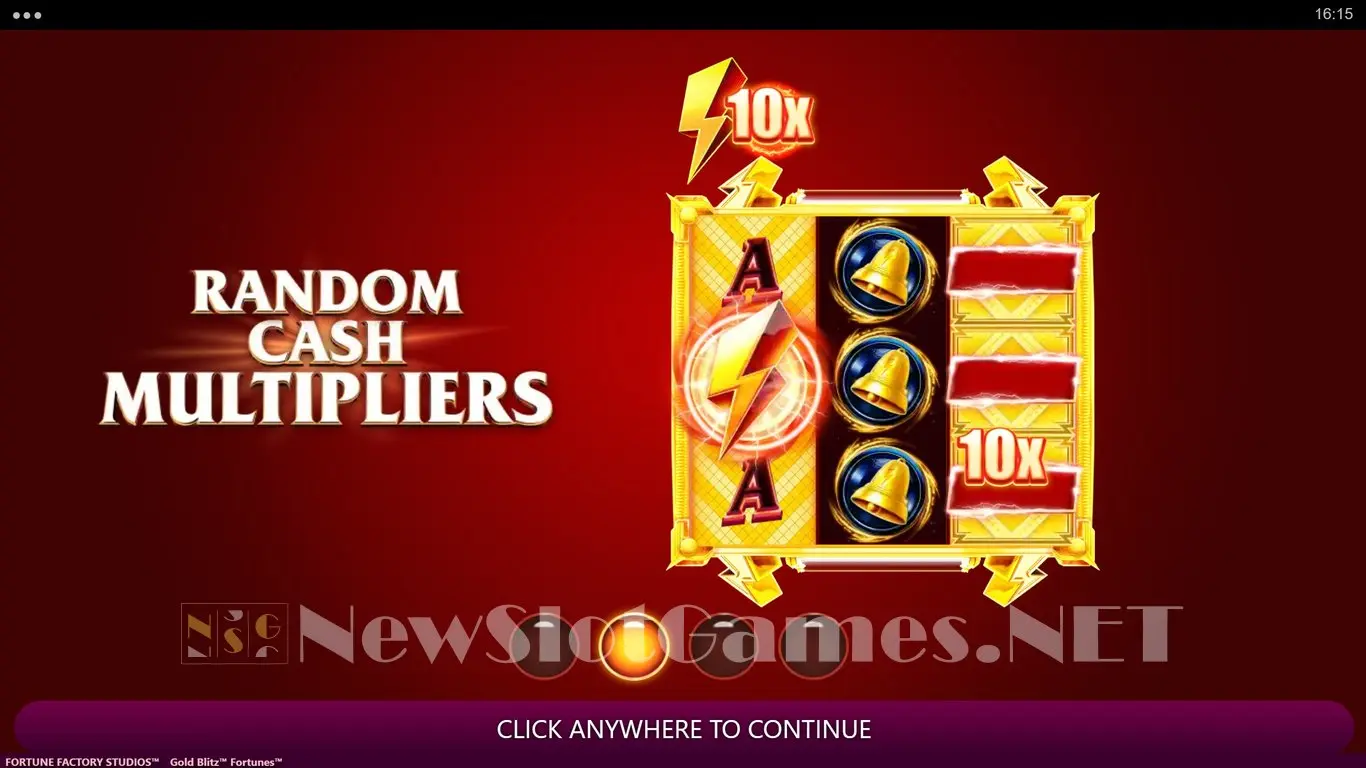 Gold Blitz Fortunes slot