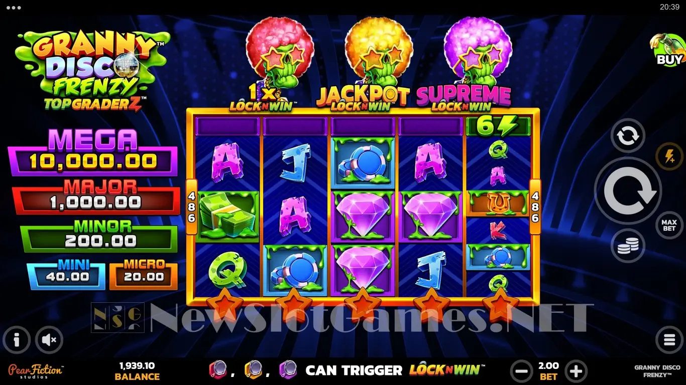 Granny Disco Frenzy slot