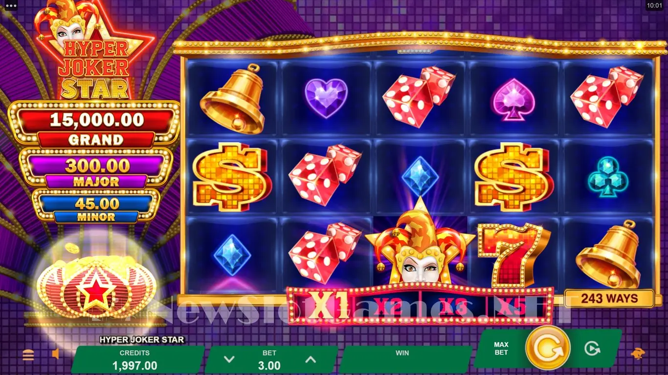 Hyper Joker Star slot