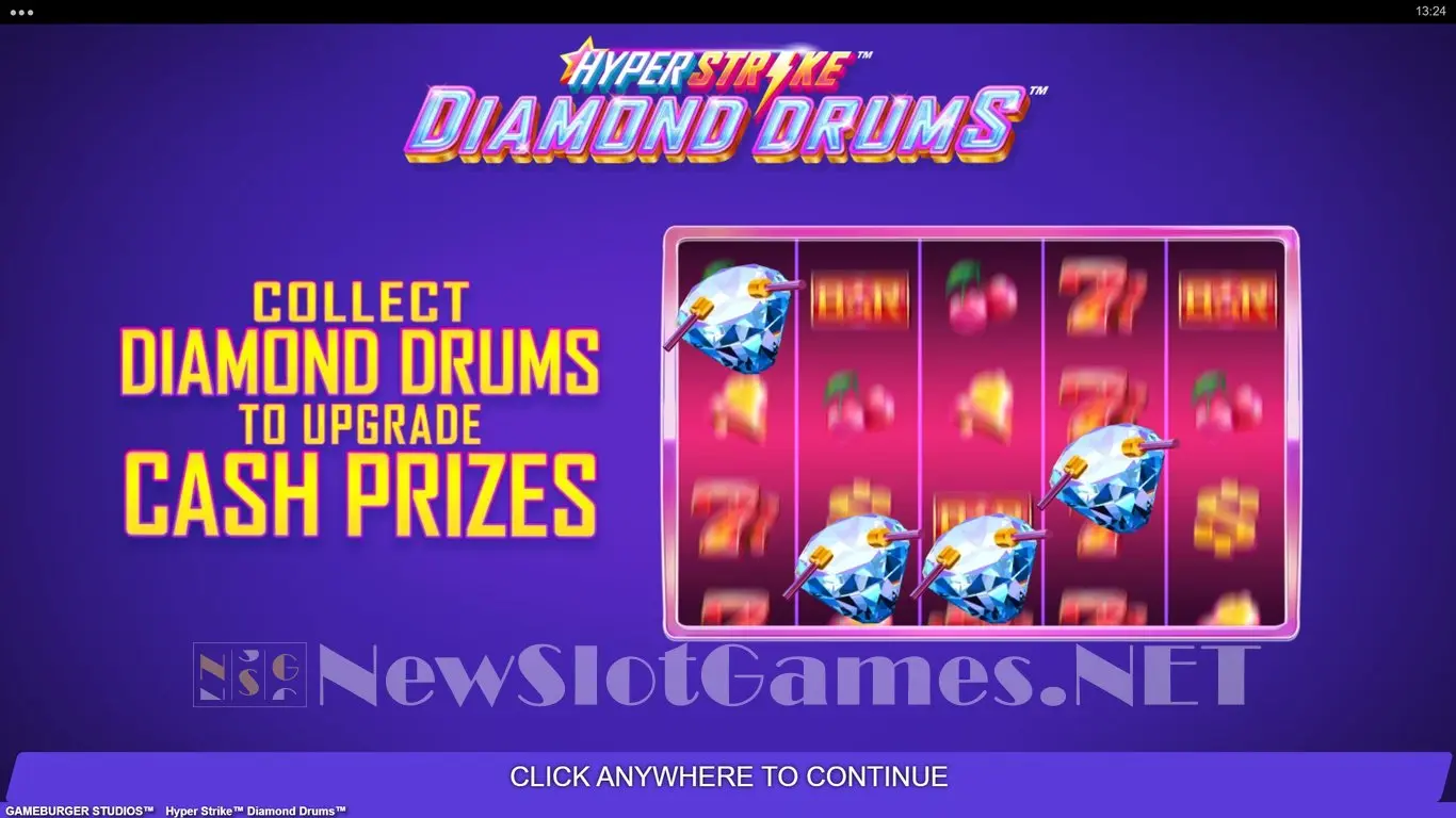 Hyper Strike Diamond Drums slot