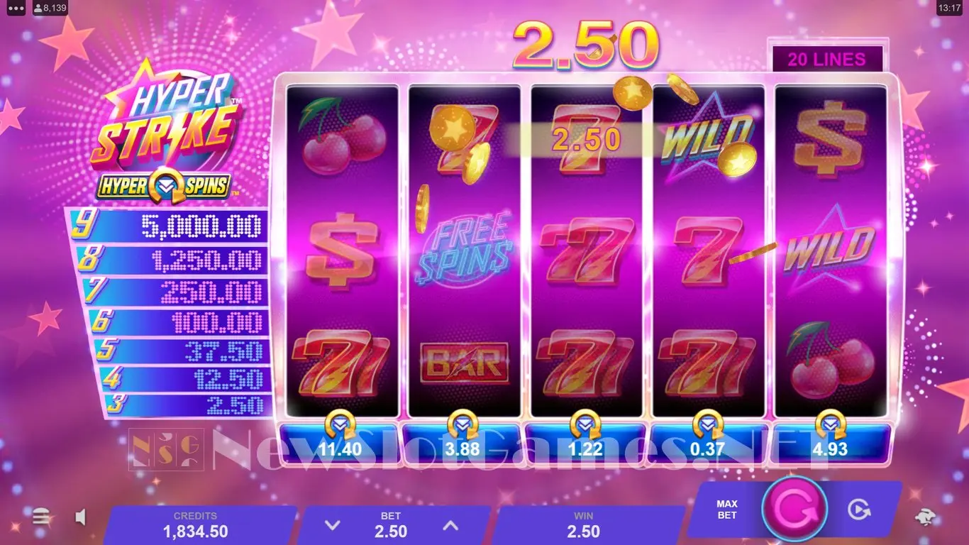 Hyper Strike HyperSpins slot