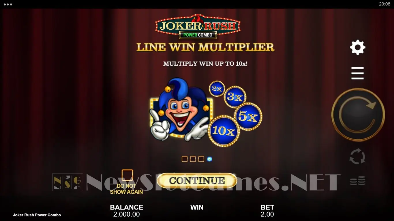 Joker Rush Power Combo slot