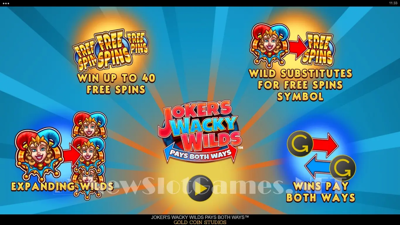 Jokers Wacky Wilds slot