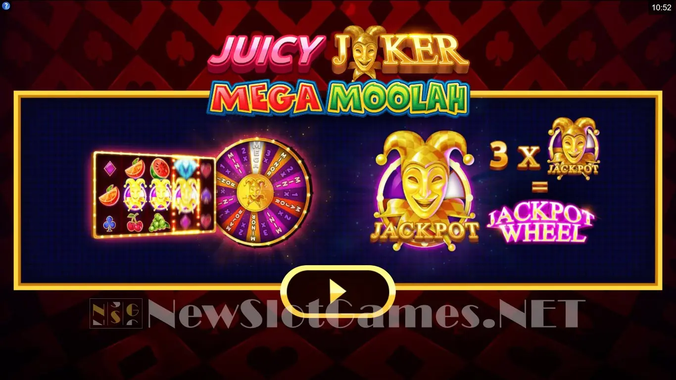 Juicy Joker Mega Moolah slot