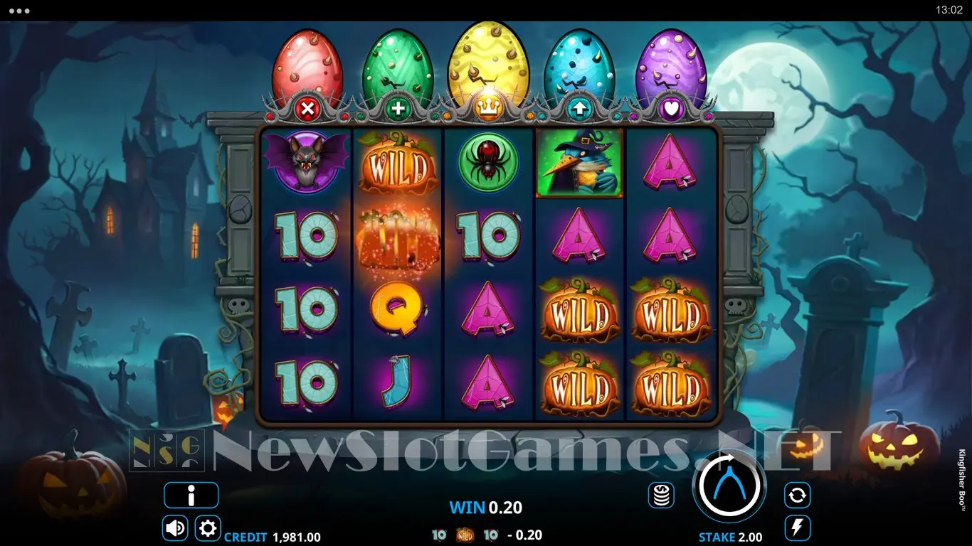 Kingfisher Boo! slot