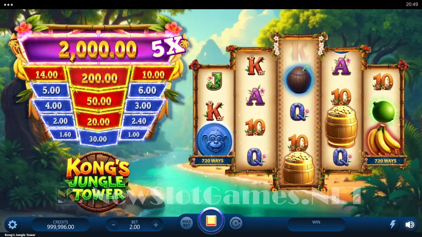 Kongs Jungle Tower slot
