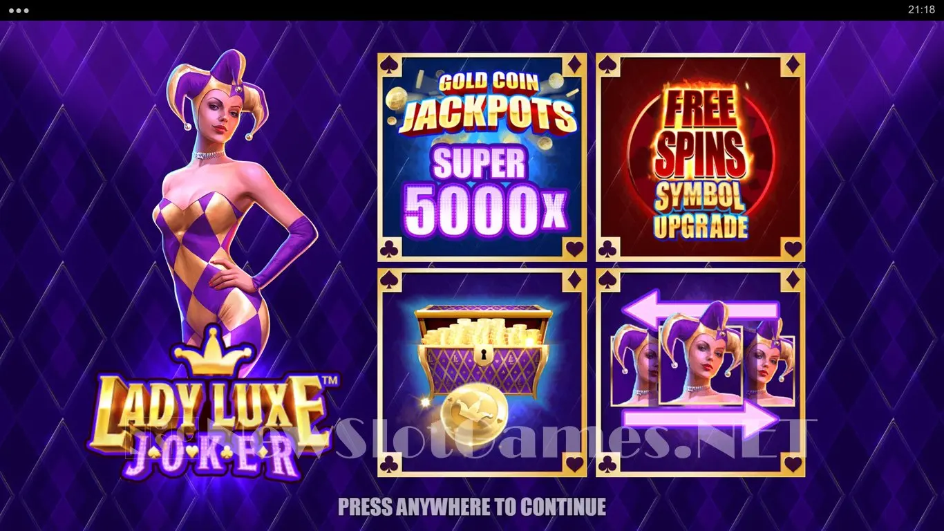 Lady Luxe Joker slot