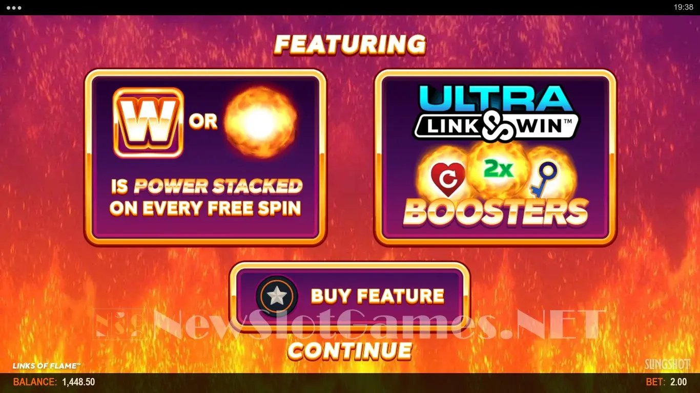 Links of Flame slot