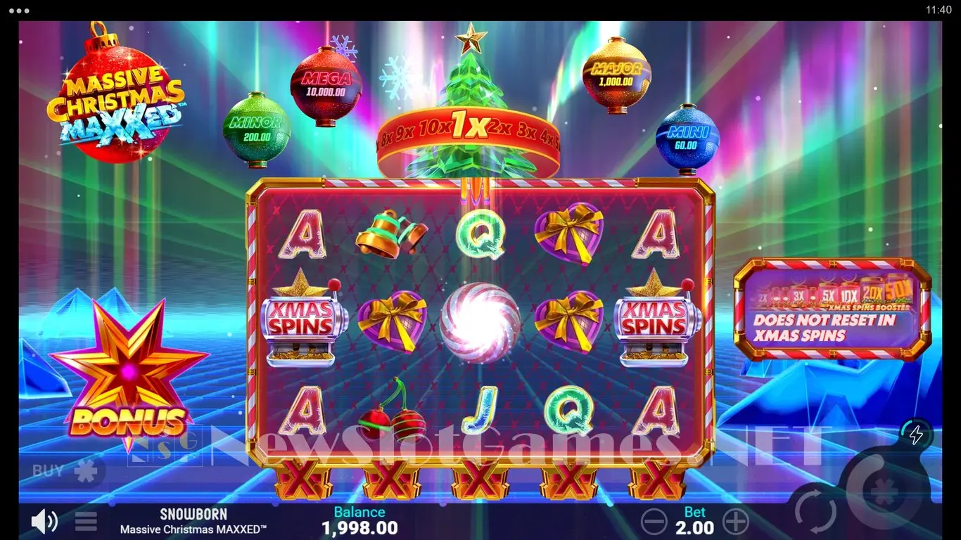 Massive Christmas Maxxed slot