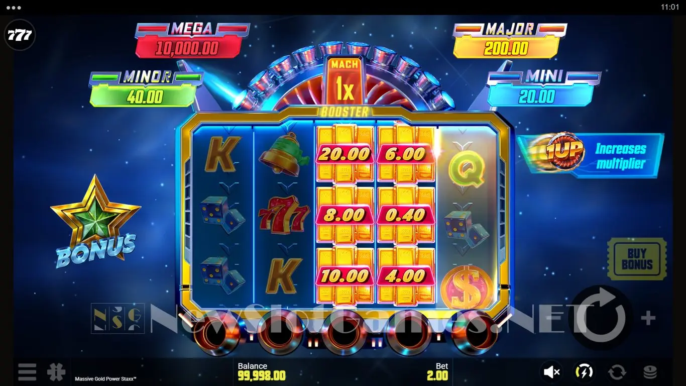 Massive Gold Power Staxx slot