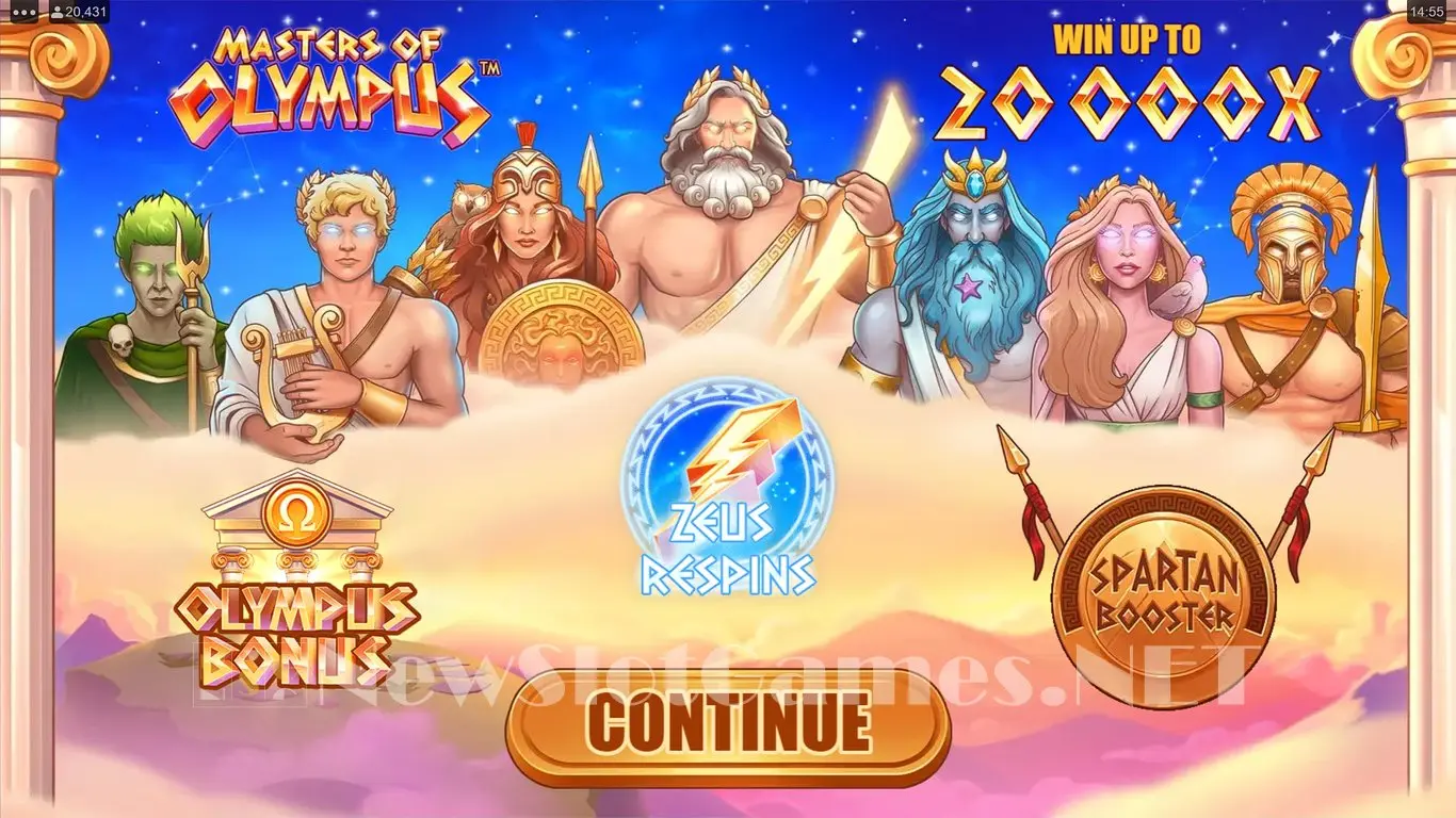 Masters of Olympus slot