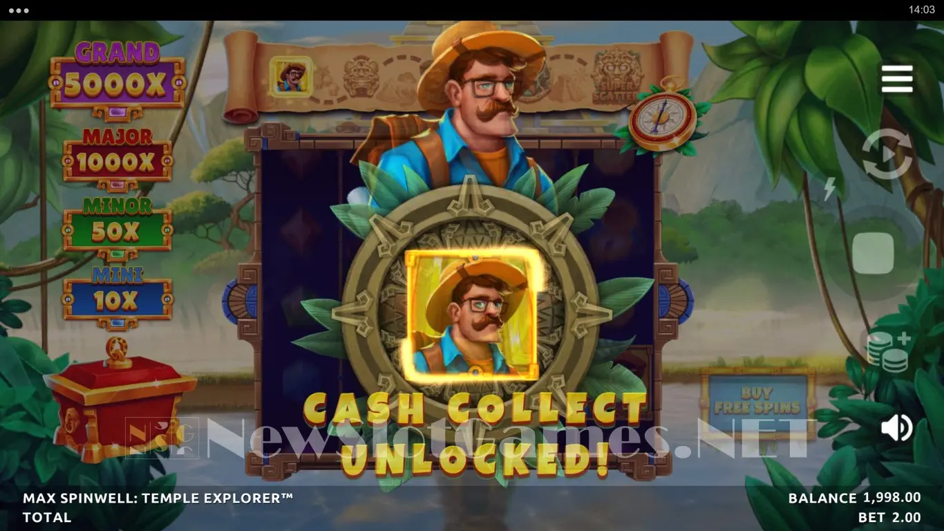 Max Spinwell Temple Explorer slot