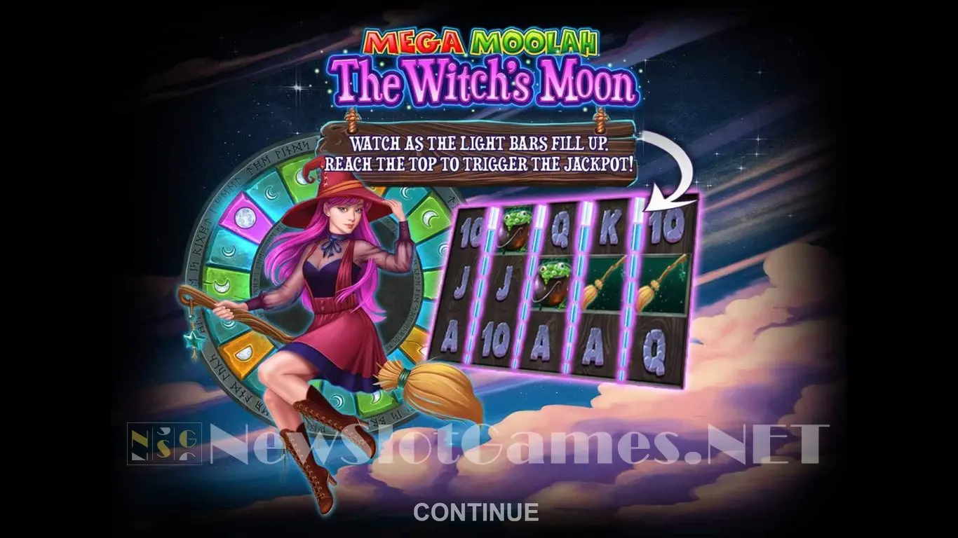 Mega Moolah: The Witchs Moon slot